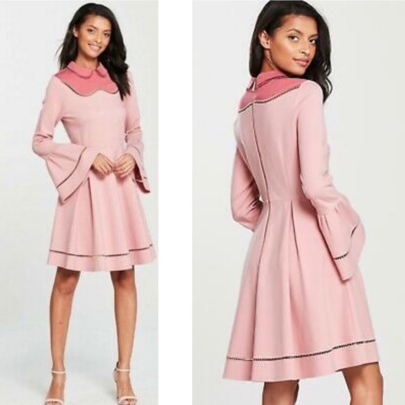 Robe Ted Baker London - Modèle Skater Purple - Taille US 12 (UK 4) - Neuf Sans Étiquettes